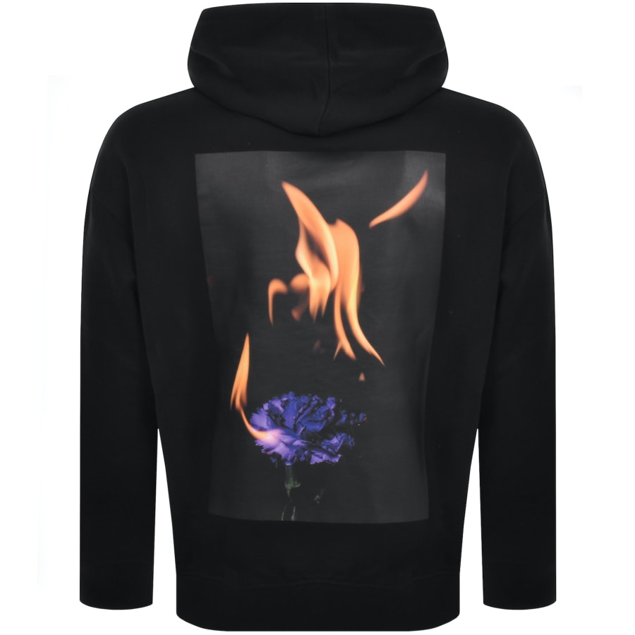 Off white hoodie fire deals